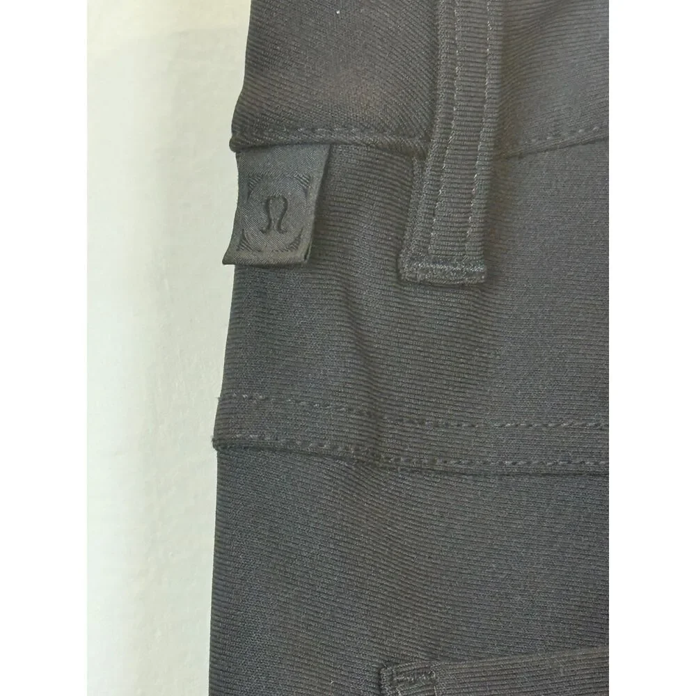 Lululemon ABC Classic Fit 5 Pocket Pant Men's 33 Black Warpstreme Stretch Smooth